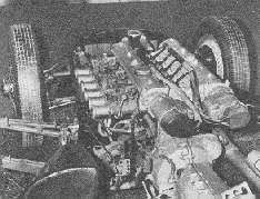Motor der AWE-Rennwagen