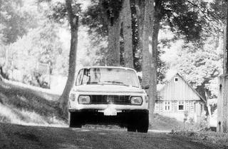 Rajchman-Mudra na RZ 28 Bystrá-Čikvásky
při Rallye Škoda 1985