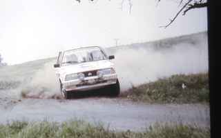 Rajchman-Vanda s vozem Oltcit (1988)
na Rallye Bohemia