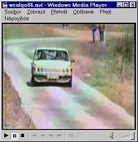 AVI Datei:Wartburg 353 bei der Rally in Ungaren (1,66 MB)