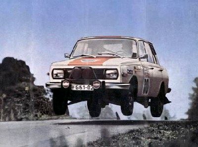 Culmbacher na Rallye 1000 jezer 1973