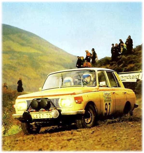 Hrtwich-Heitzmann na RAC rally 1976