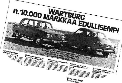 Wartburg a SAAB