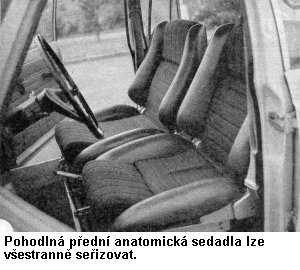 prostor na zadních sedadlech